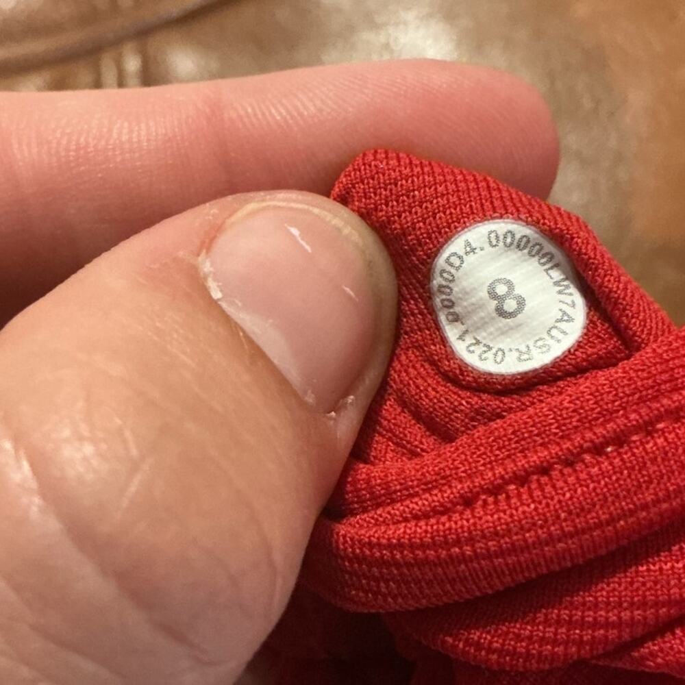 Lululemon Hotty Hot Short II 2.5 Athleisure Running Patriotic Workout Athletic 8 - Picture 7 of 14